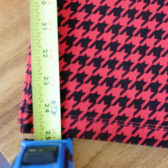 Sanctuary Pants Women Sz M Houndstooth High Rise Crop Straight Retro 70s - Picture 9 of 12